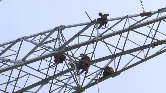 合水縣大力推進“隴電入魯”工程建設(shè)進度