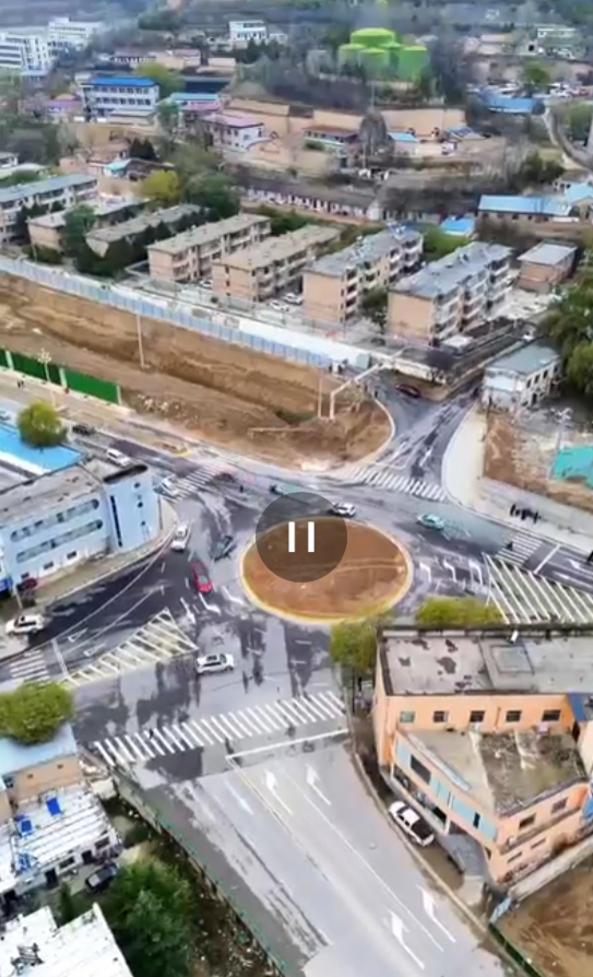 【V視】破堵！慶城新區(qū)路口“變身”