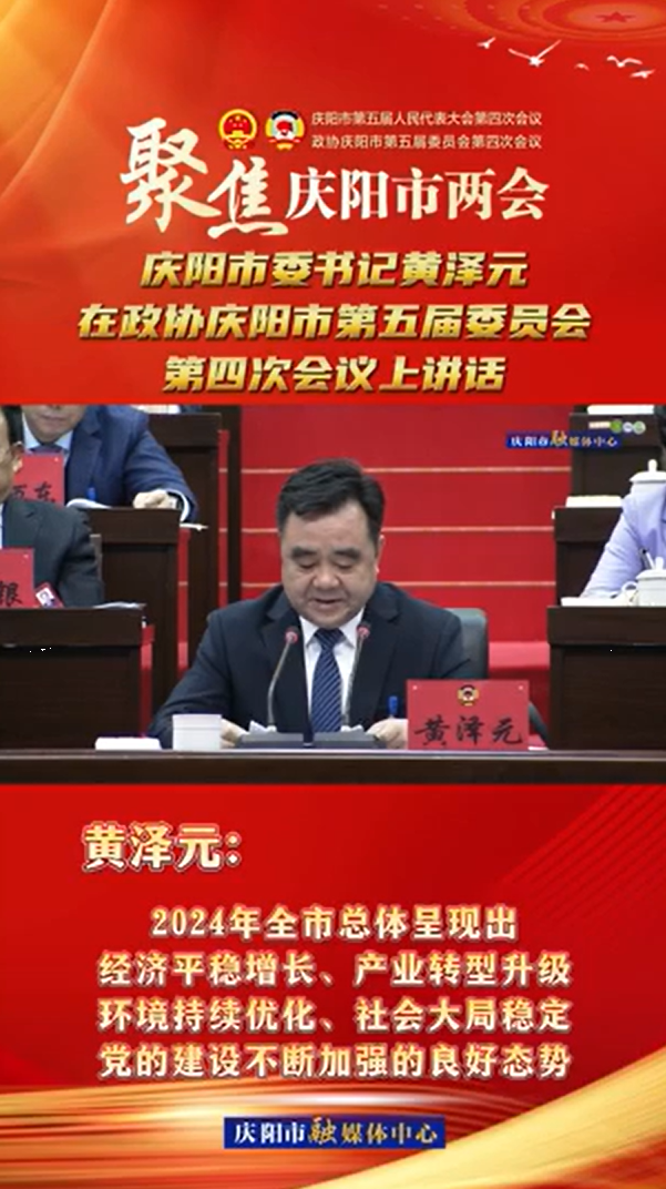 兩會V視(13) | 黃澤元：2024年全市總體呈現(xiàn)出經(jīng)濟平穩(wěn)增長、產(chǎn)業(yè)轉(zhuǎn)型升級環(huán)境持續(xù)優(yōu)化、社會大局穩(wěn)定黨的建設不斷加強的