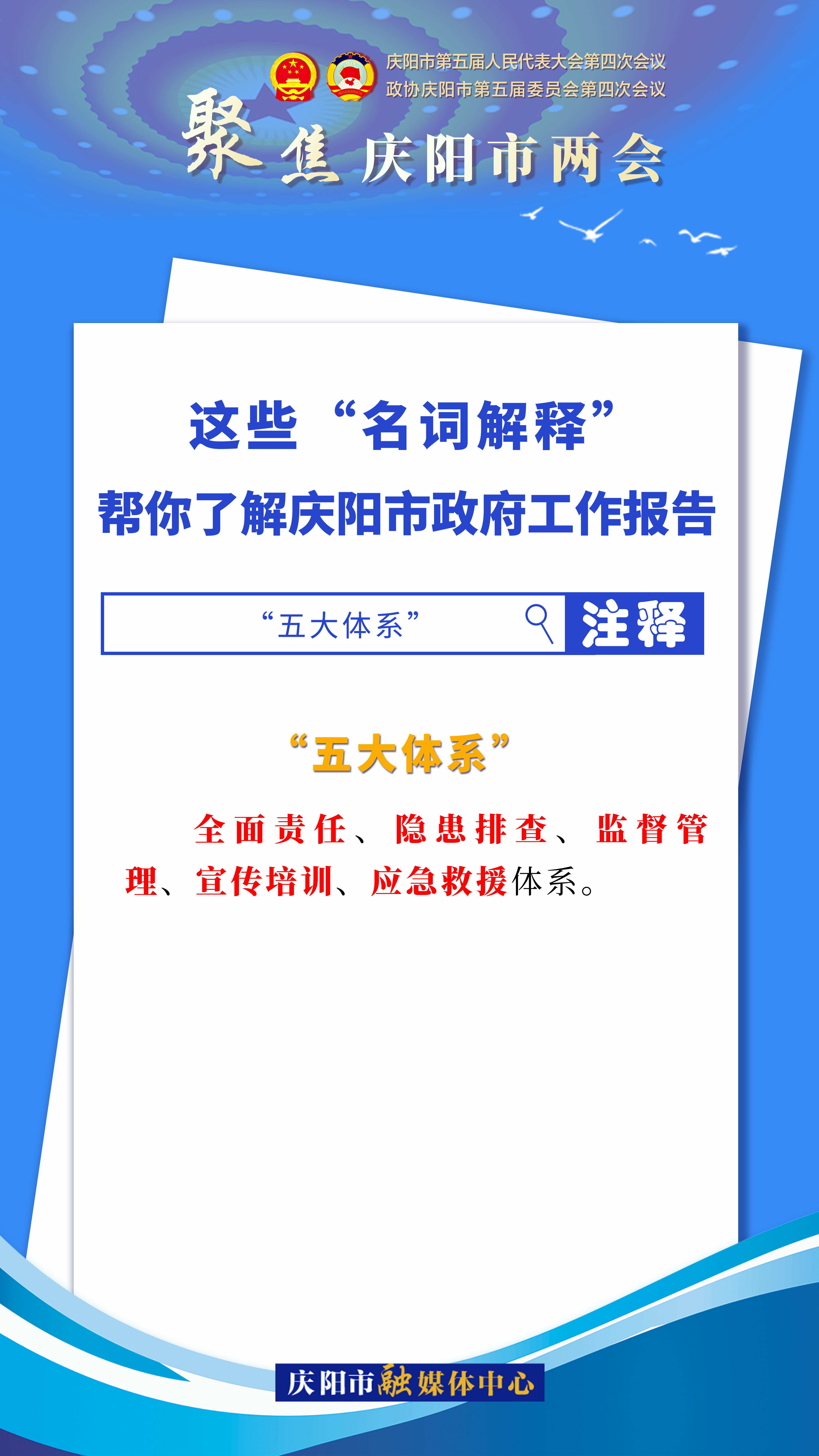 海報｜這些“名詞解釋”，幫你了解慶陽市政府工作報告（6）